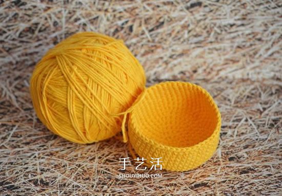 毛绒小鸡玩偶钩法图解 钩织可爱小鸡的方法(图6)