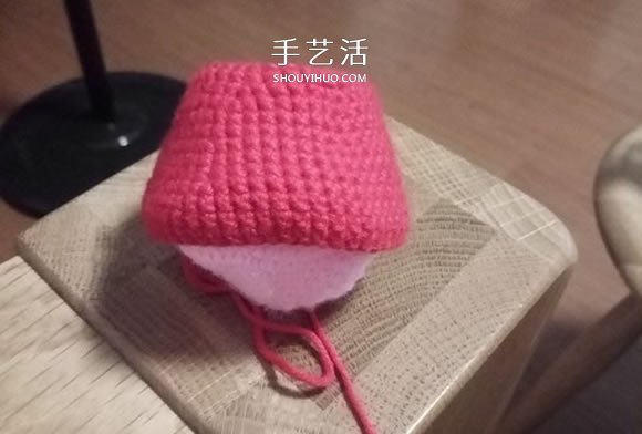 可爱小猪佩奇钩织教程 钩针编织小猪佩奇图解(图11)