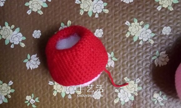 可爱小猪佩奇钩织教程 钩针编织小猪佩奇图解(图12)