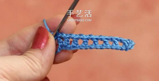 钩织蜻蜓的钩法图解 可用作衣物上的漂亮装饰(图10)