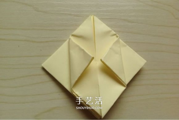 怎么折纸皮卡丘的方法 儿童皮卡丘折法图解(图9)