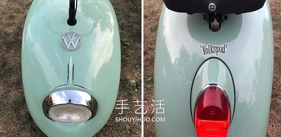 大众甲壳虫汽车DIY改造成迷你摩托车(图5)