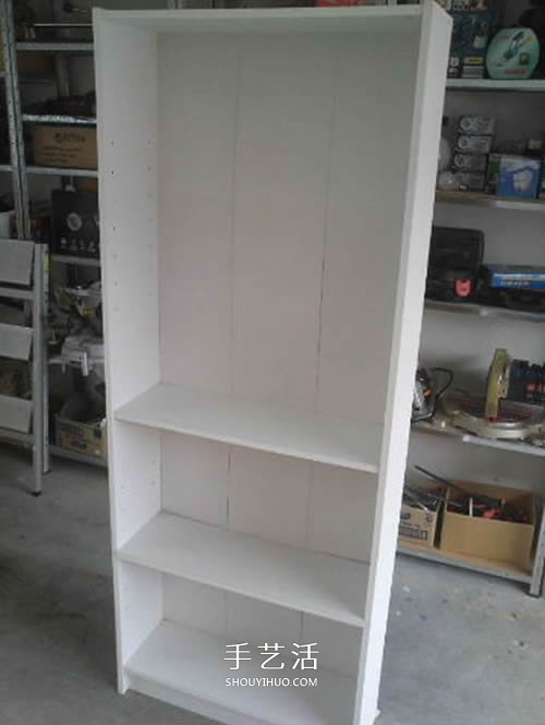 旧书架改造鸟柜的方法 旧家具DIY制作超大鸟笼(图1)