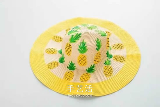 去年的遮阳帽戴腻了 简单改造一下美腻朋友圈(图10)