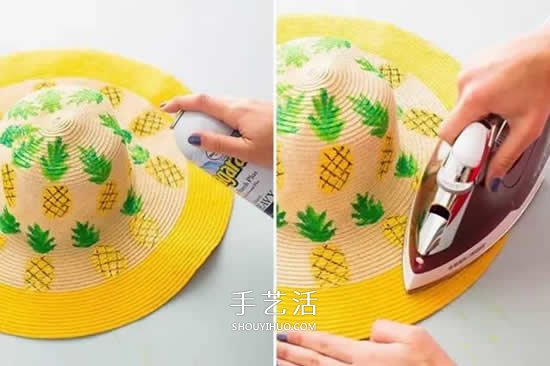 去年的遮阳帽戴腻了 简单改造一下美腻朋友圈(图12)