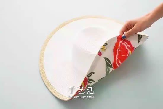 去年的遮阳帽戴腻了 简单改造一下美腻朋友圈(图18)