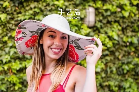 去年的遮阳帽戴腻了 简单改造一下美腻朋友圈(图19)