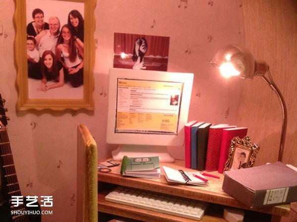 旧吉他改造娃娃屋 送给女儿的25岁生日礼物(图4)