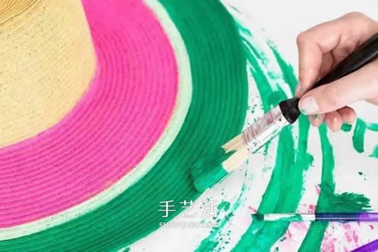 去年的遮阳帽戴腻了 简单改造一下美腻朋友圈(图29)