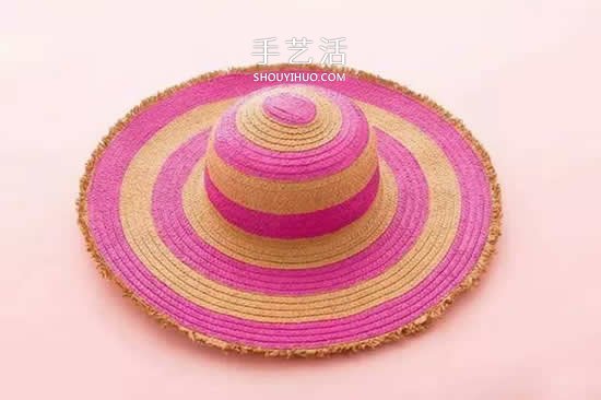 去年的遮阳帽戴腻了 简单改造一下美腻朋友圈(图37)
