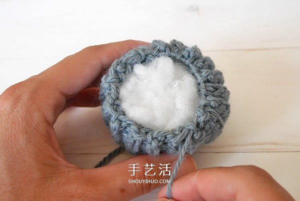 温暖人心的小物！ 钩织可爱小南瓜装饰的方法(图10)
