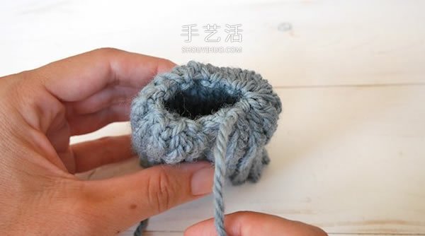 温暖人心的小物！ 钩织可爱小南瓜装饰的方法(图7)