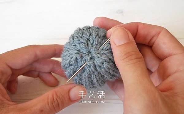 温暖人心的小物！ 钩织可爱小南瓜装饰的方法(图9)