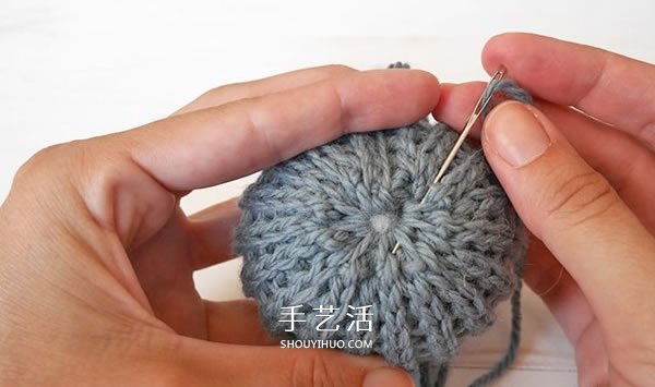 温暖人心的小物！ 钩织可爱小南瓜装饰的方法(图11)