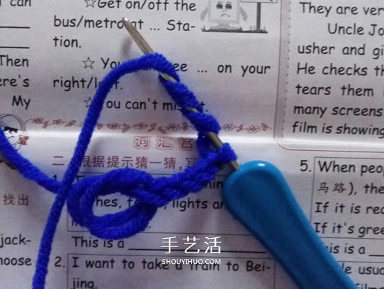 小巧可爱的装饰 手工钩针编织蝴蝶结的图解(图3)