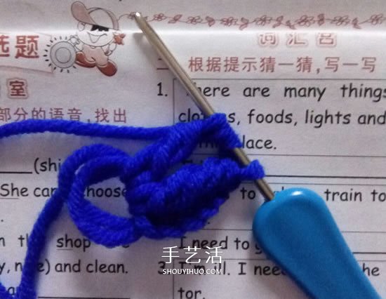 小巧可爱的装饰 手工钩针编织蝴蝶结的图解(图7)