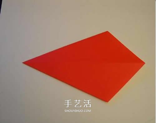 折纸圣诞帽的方法图解 简单圣诞帽的折法步骤(图7)