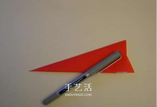 折纸圣诞帽的方法图解 简单圣诞帽的折法步骤(图17)