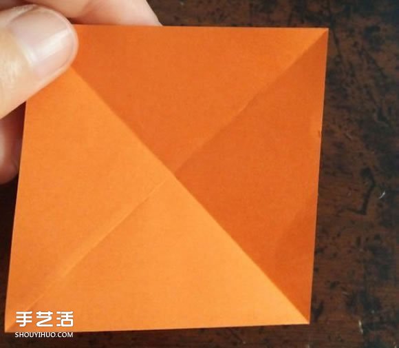 立体菱形怎么折图解 空心立体菱形折纸教程(图3)