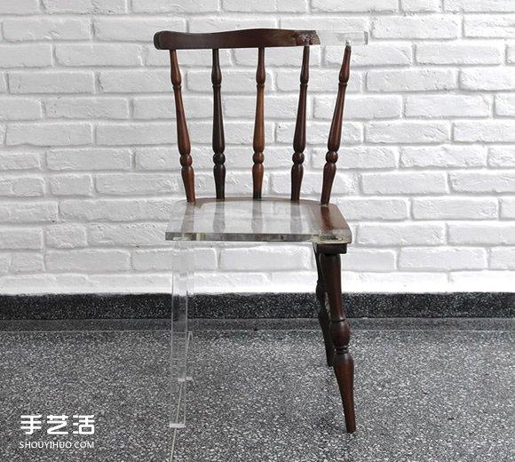 新旧并陈的压克力修补术 保存旧家具的岁月美(图1)