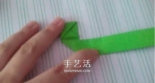 纸戒指的折法图解教程 折纸戒指简单又可爱(图10)