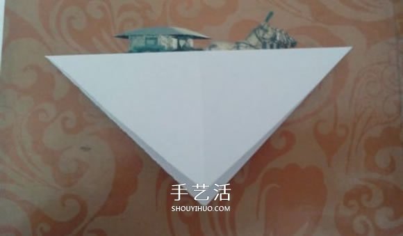 最简单元宝的叠法图解 怎么折纸元宝的方法(图3)