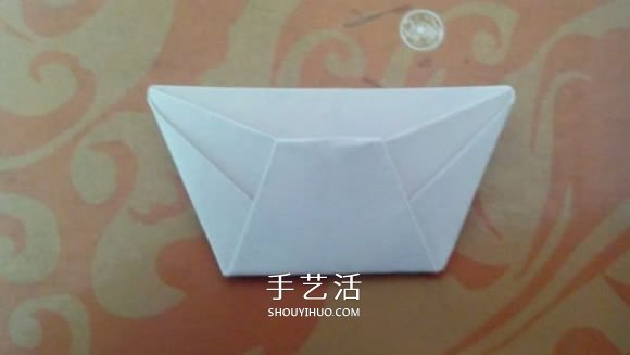 最简单元宝的叠法图解 怎么折纸元宝的方法(图14)