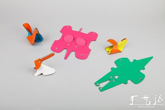 皮革创意DIY逼真有趣的动物(图7)