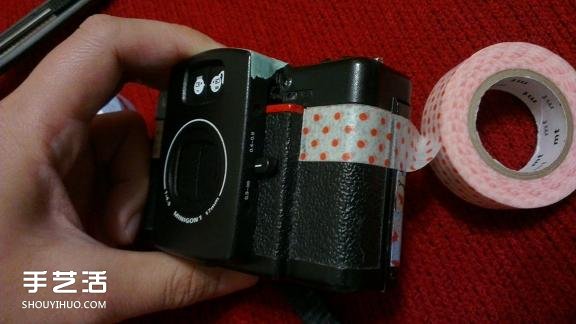 旧相机改造翻新DIY 胶带纸改造相机的方法(图14)