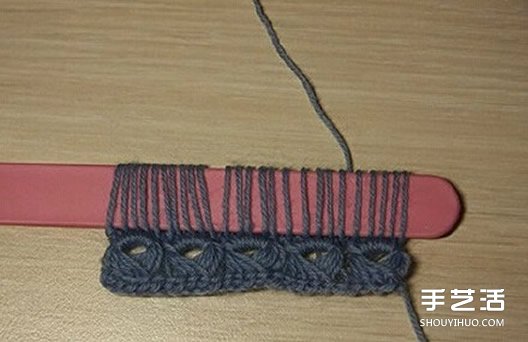 废弃的冰棒棍也能变成钩针编织的好用道具 - 双维造物网