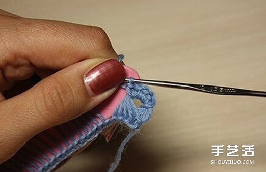 废弃的冰棒棍也能变成钩针编织的好用道具(图8)