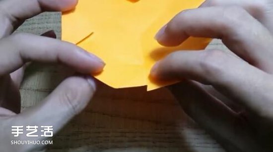 油纸伞折纸图解教程 折油纸伞的方法步骤(图7)