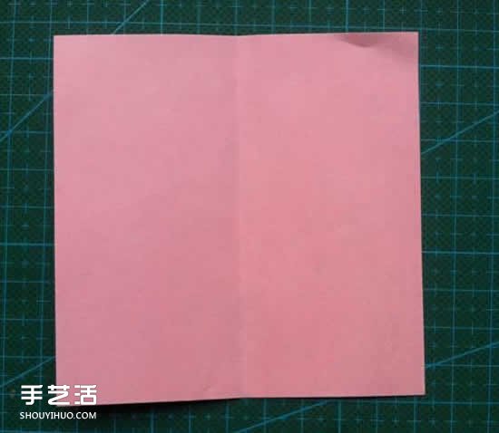 儿童折纸裙子图解教程 简单小裙子的折叠方法(图3)
