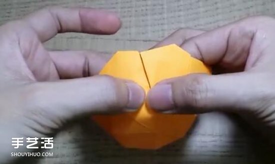 油纸伞折纸图解教程 折油纸伞的方法步骤(图8)
