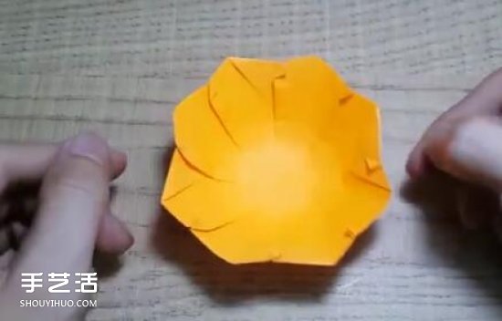 油纸伞折纸图解教程 折油纸伞的方法步骤(图9)