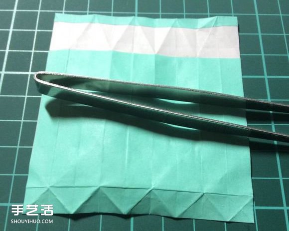 怎么折铅笔的方法图解 手工铅笔折纸步骤图(图14)