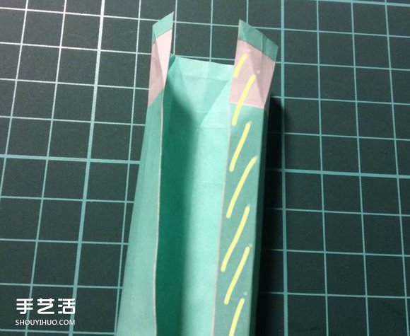 怎么折铅笔的方法图解 手工铅笔折纸步骤图(图15)