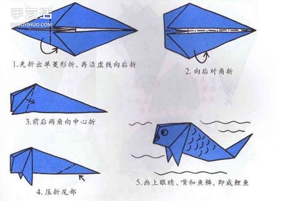 10个儿童手工折纸图解 简单幼儿折纸教程大全(图4)