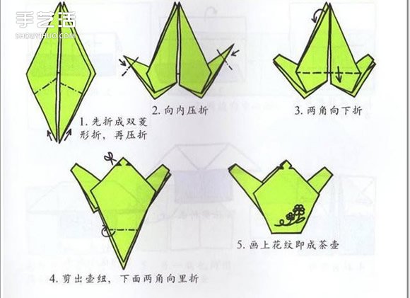 10个儿童手工折纸图解 简单幼儿折纸教程大全(图6)