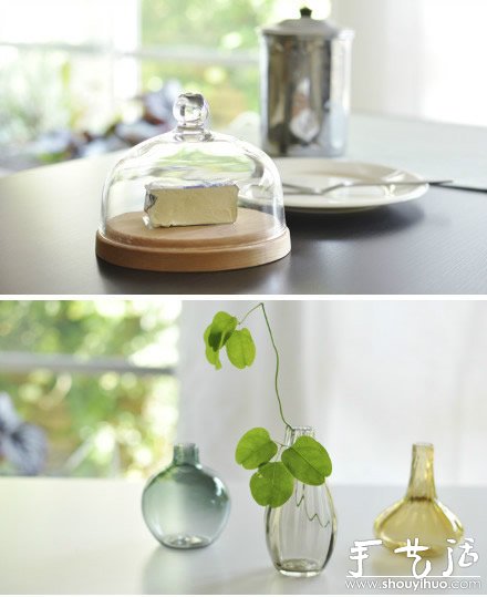 玻璃手工制作适手而温暖的家居用品 - 双维造物网