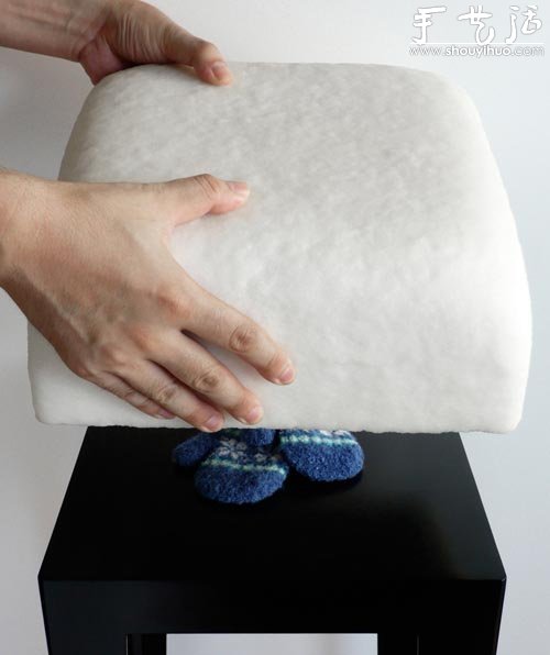 仿雪材料DIY的创意家居用品(图4)