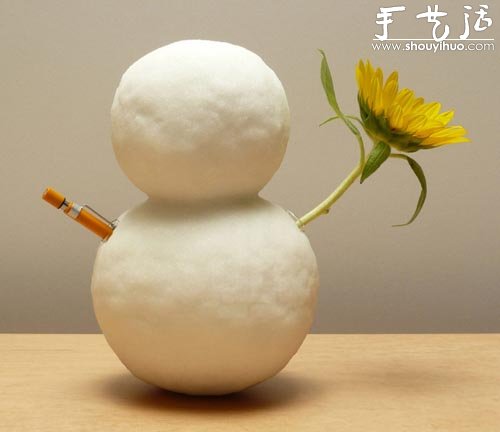 仿雪材料DIY的创意家居用品 - 双维造物网