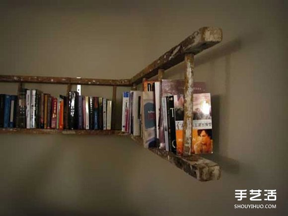 废旧木梯别急着丢：超实用旧梯子改造DIY创意(图3)