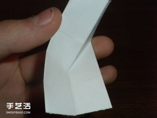 儿童折纸弹簧图解教程 简单弹簧的折法步骤(图5)