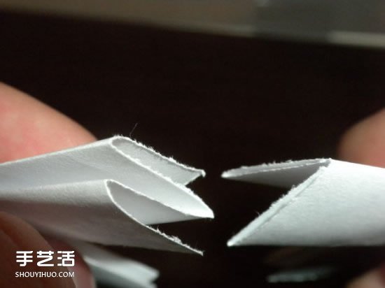 儿童折纸弹簧图解教程 简单弹簧的折法步骤(图7)