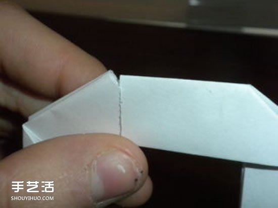 儿童折纸弹簧图解教程 简单弹簧的折法步骤(图8)