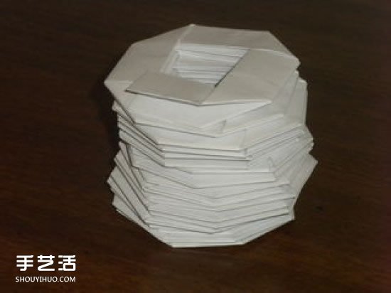 儿童折纸弹簧图解教程 简单弹簧的折法步骤(图12)