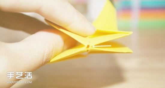怎么折皮卡丘的方法 手工皮卡丘折纸步骤图(图17)