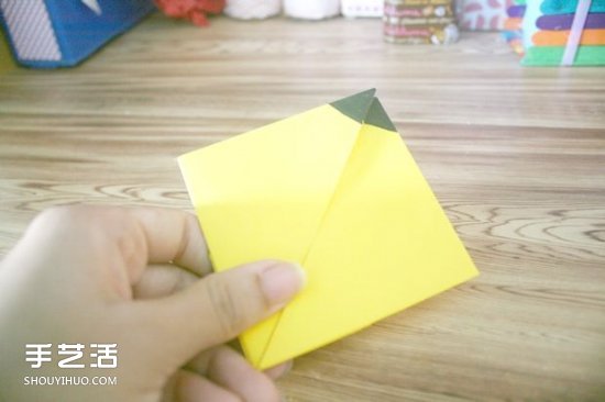 怎么折皮卡丘的方法 手工皮卡丘折纸步骤图(图14)