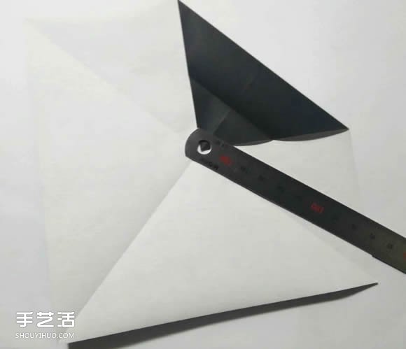 平面铅笔的折纸方法 简单儿童折纸铅笔图解(图5)